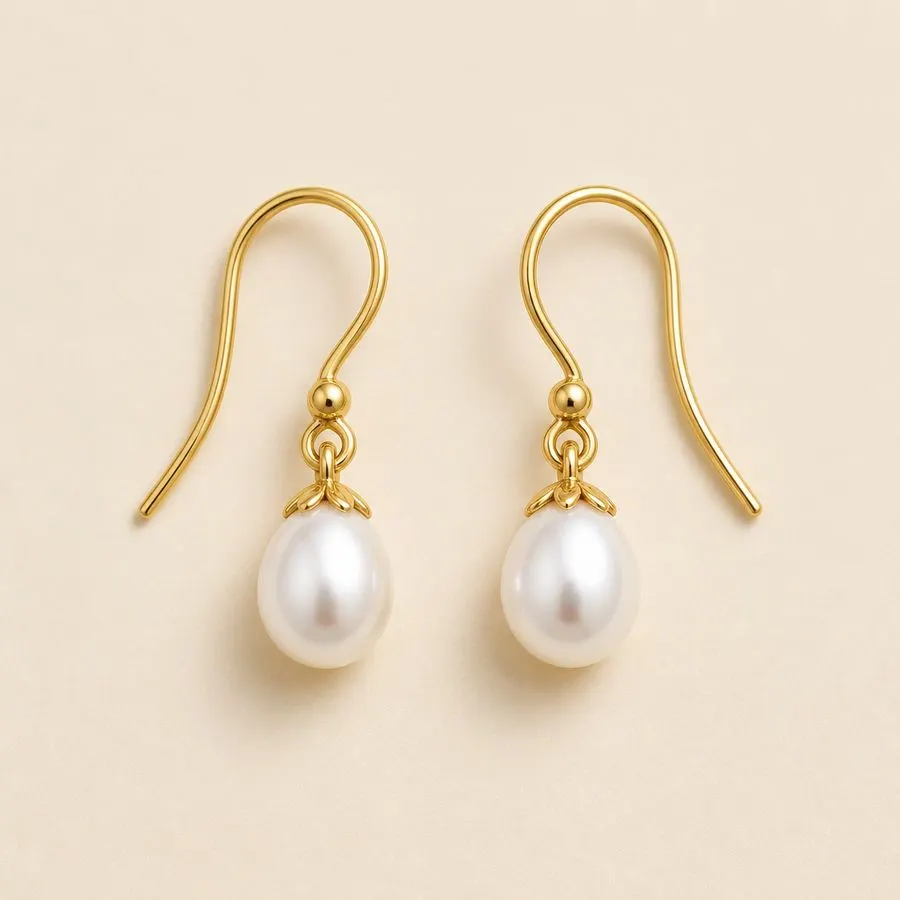 Pearl Drop Earrings